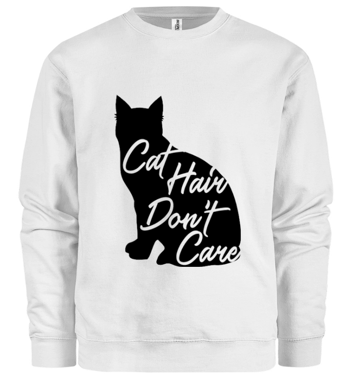 Cat Hair Don't Care Sweatshirt