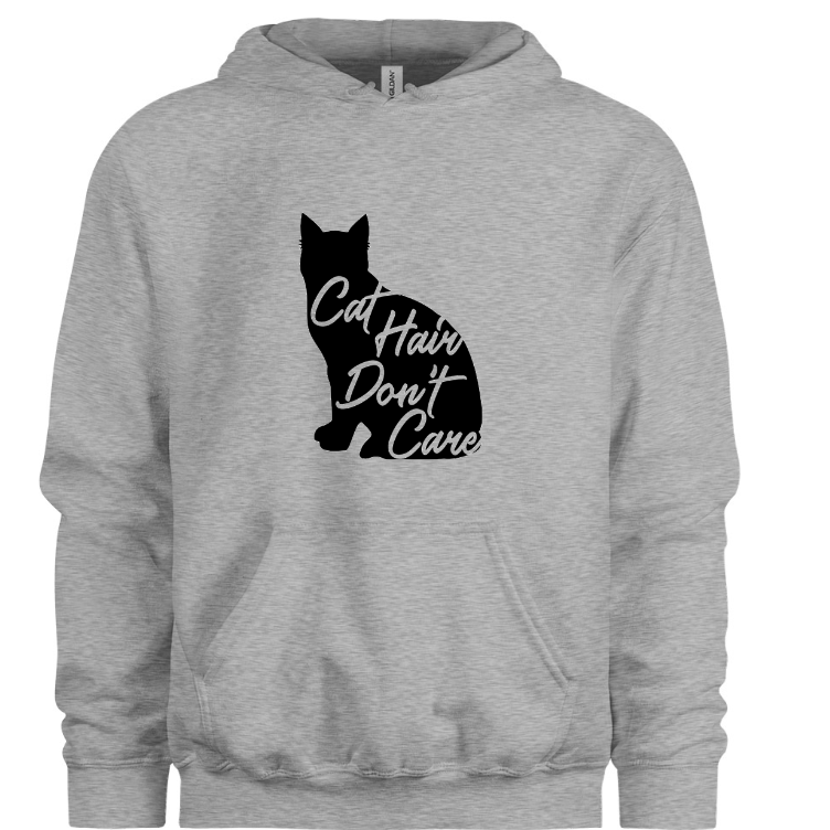 Cat Hair Don't Care Hoodie