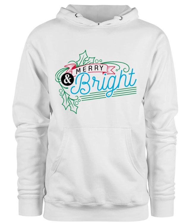 Merry & Bright Hoodie