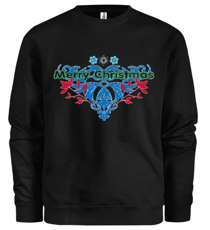 Merry Christmas Fancy Sweatshirt